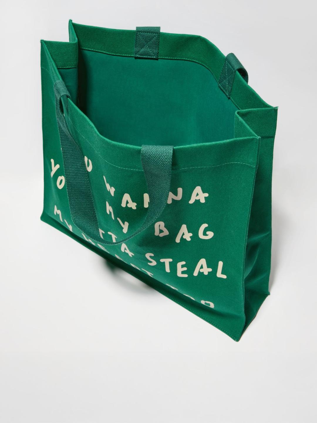 Shopper in canvas con stampa | Max&Co Shopper in canvas con stampa - vista alternativa - 0 | Max&Co