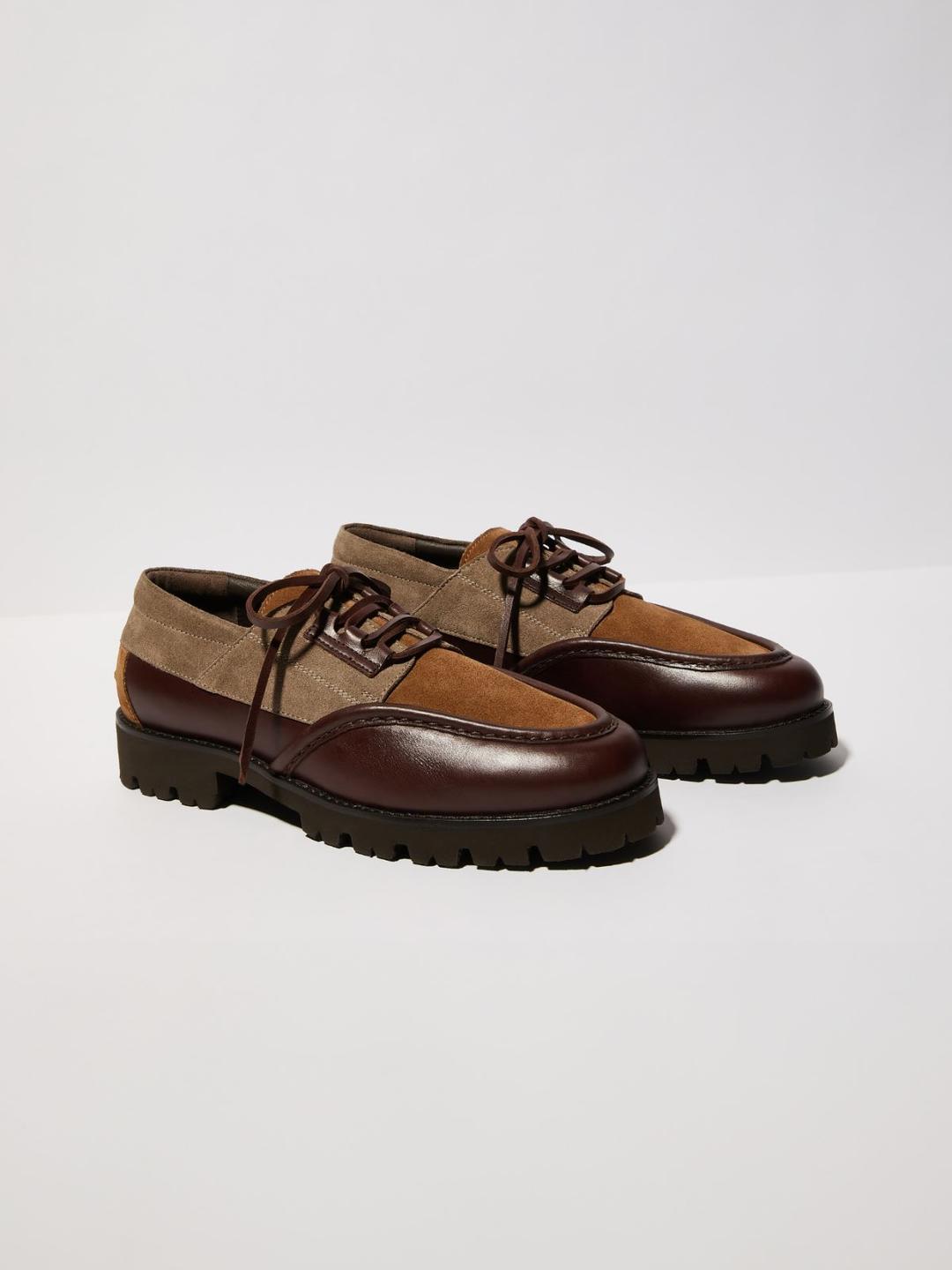 Boat shoes patchwork in pelle | Max&Co Boat shoes patchwork in pelle - vista alternativa - 5 | Max&Co