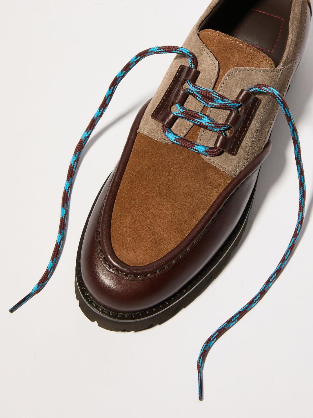 Boat shoes patchwork in pelle | Max&Co Boat shoes patchwork in pelle - vista alternativa - 5 | Max&Co