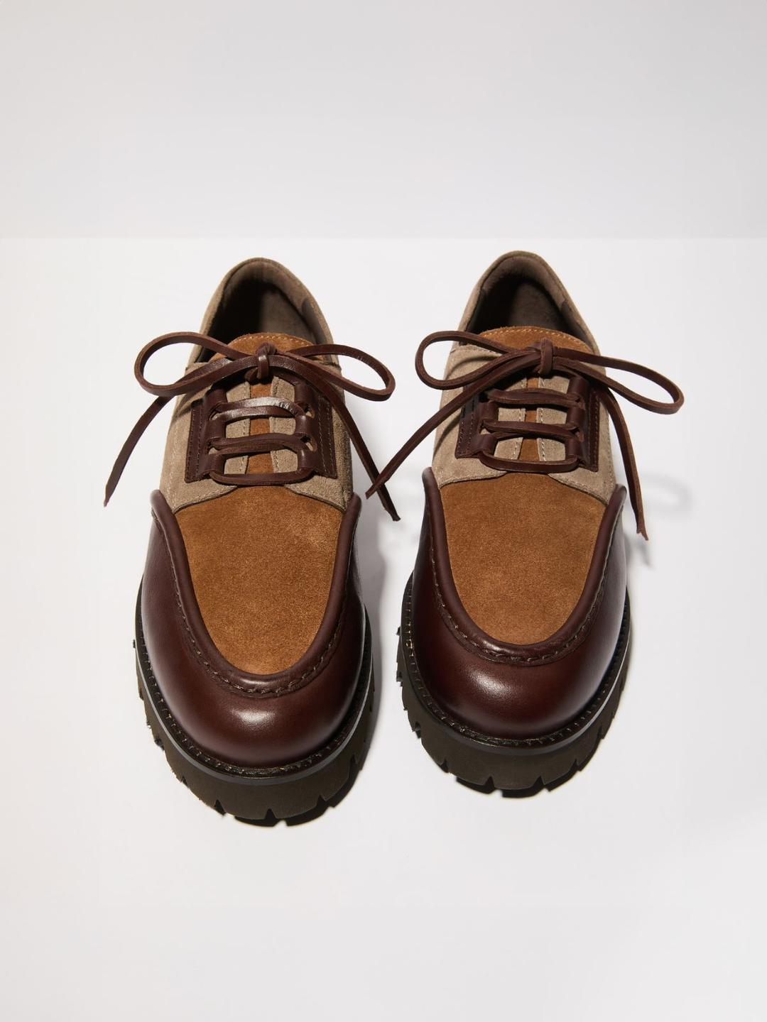 Boat shoes patchwork in pelle | Max&Co Boat shoes patchwork in pelle - vista alternativa - 5 | Max&Co