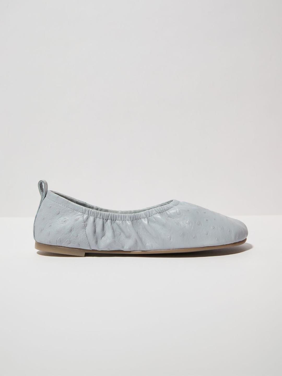 Ballerine in pelle stampa struzzo | Max&Co Ballerine in pelle stampa struzzo - vista alternativa - 9 | Max&Co