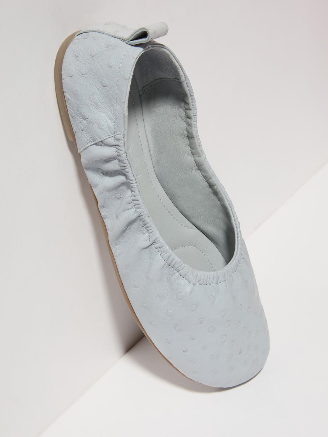 Ballerine in pelle stampa struzzo | Max&Co Ballerine in pelle stampa struzzo - vista alternativa - 9 | Max&Co