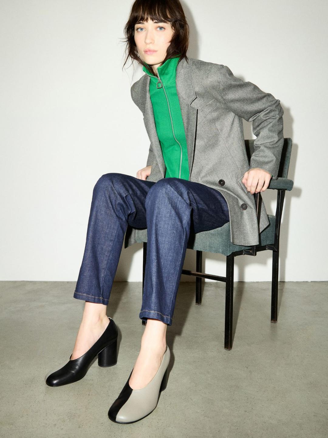 Pumps color block in pelle | Max&Co Pumps color block in pelle - vista alternativa - 2 | Max&Co
