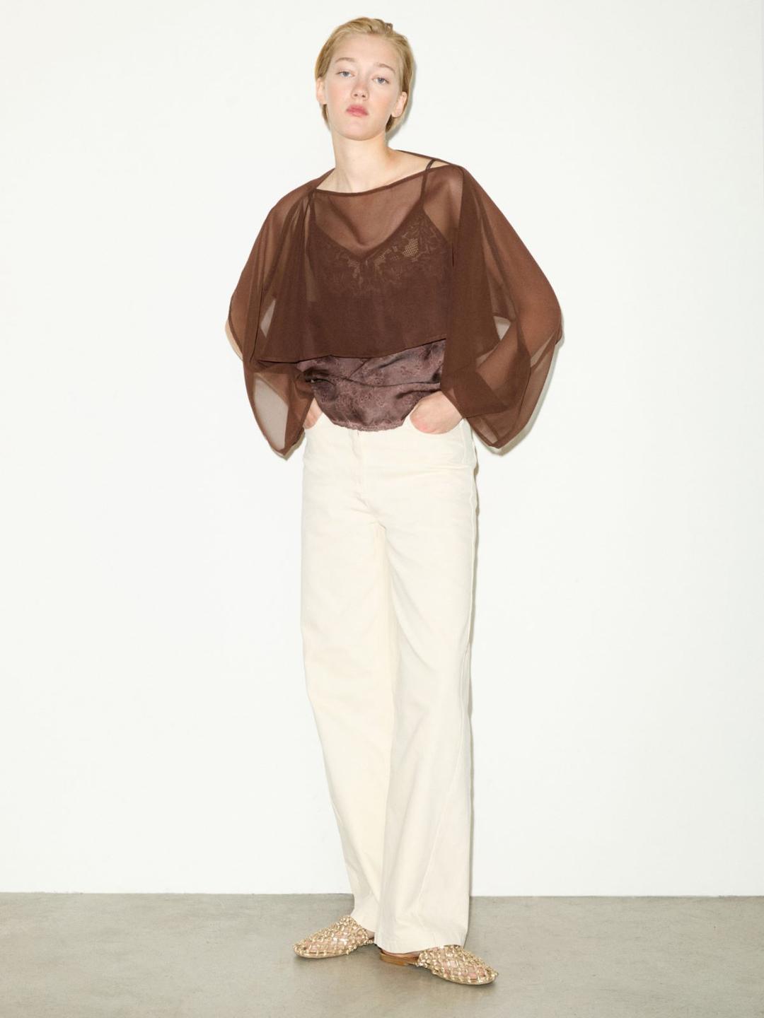 Coprispalle in chiffon | Max&Co Coprispalle in chiffon - vista alternativa - 9 | Max&Co