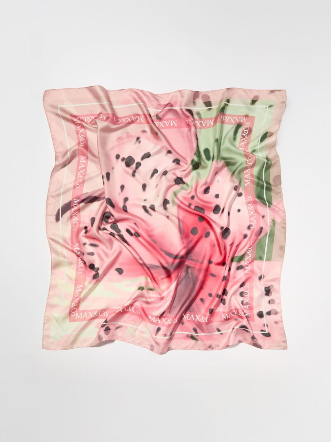 Foulard in twill di seta | Max&Co Foulard in twill di seta - vista alternativa - 8 | Max&Co