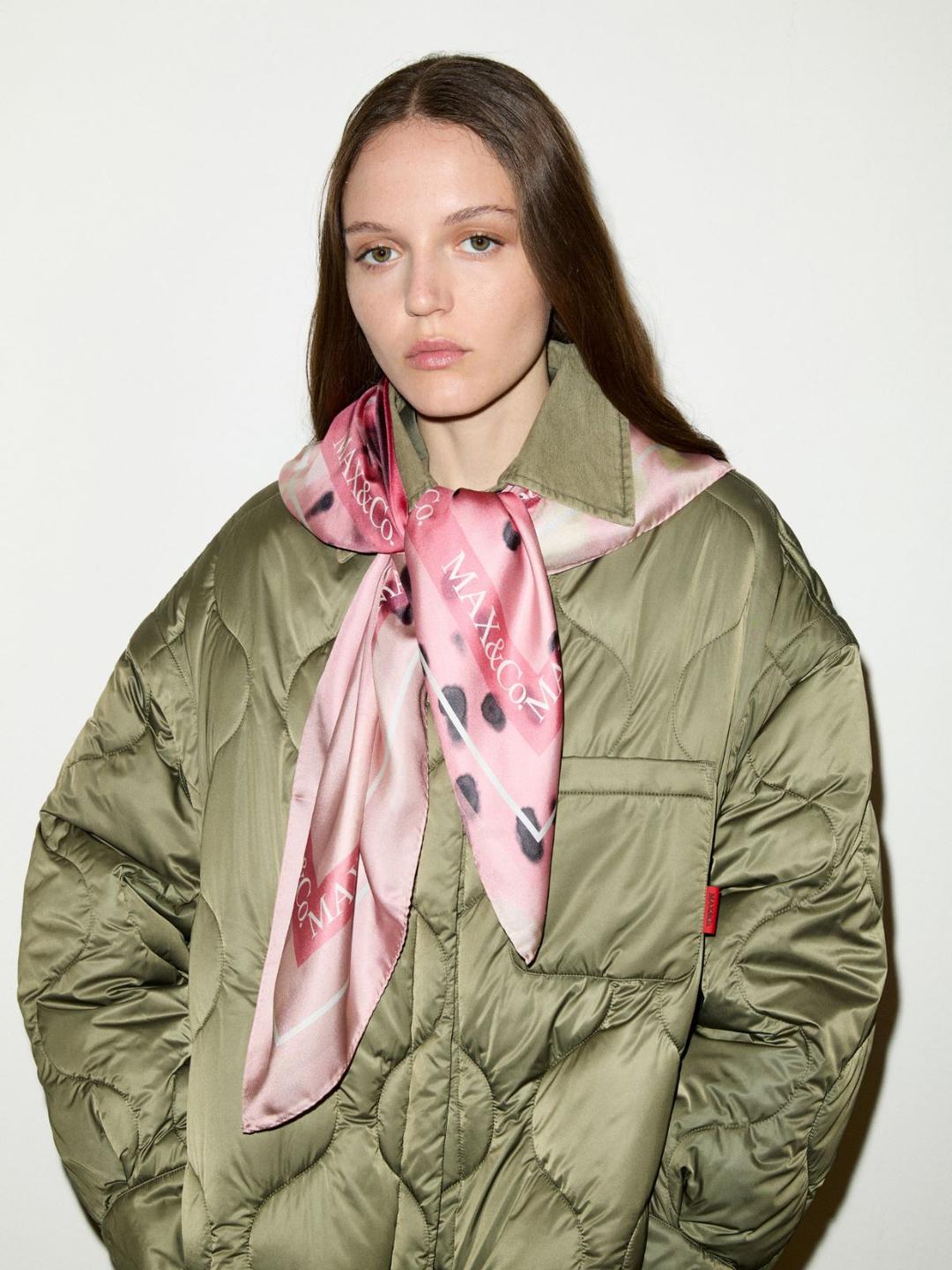 Foulard in twill di seta | Max&Co Foulard in twill di seta | Max&Co