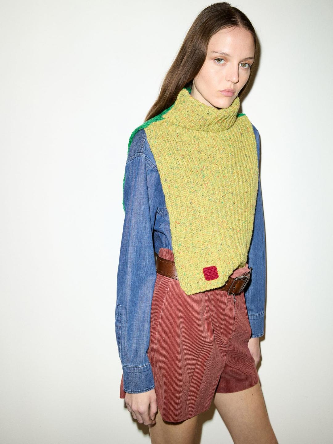 Collo in lana tweed | Max&Co Collo in lana tweed - vista alternativa - 2 | Max&Co