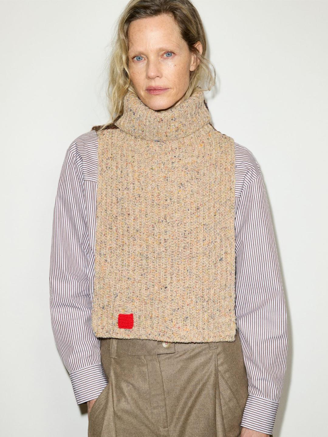 Collo in lana tweed | Max&Co Collo in lana tweed - vista alternativa - 1 | Max&Co