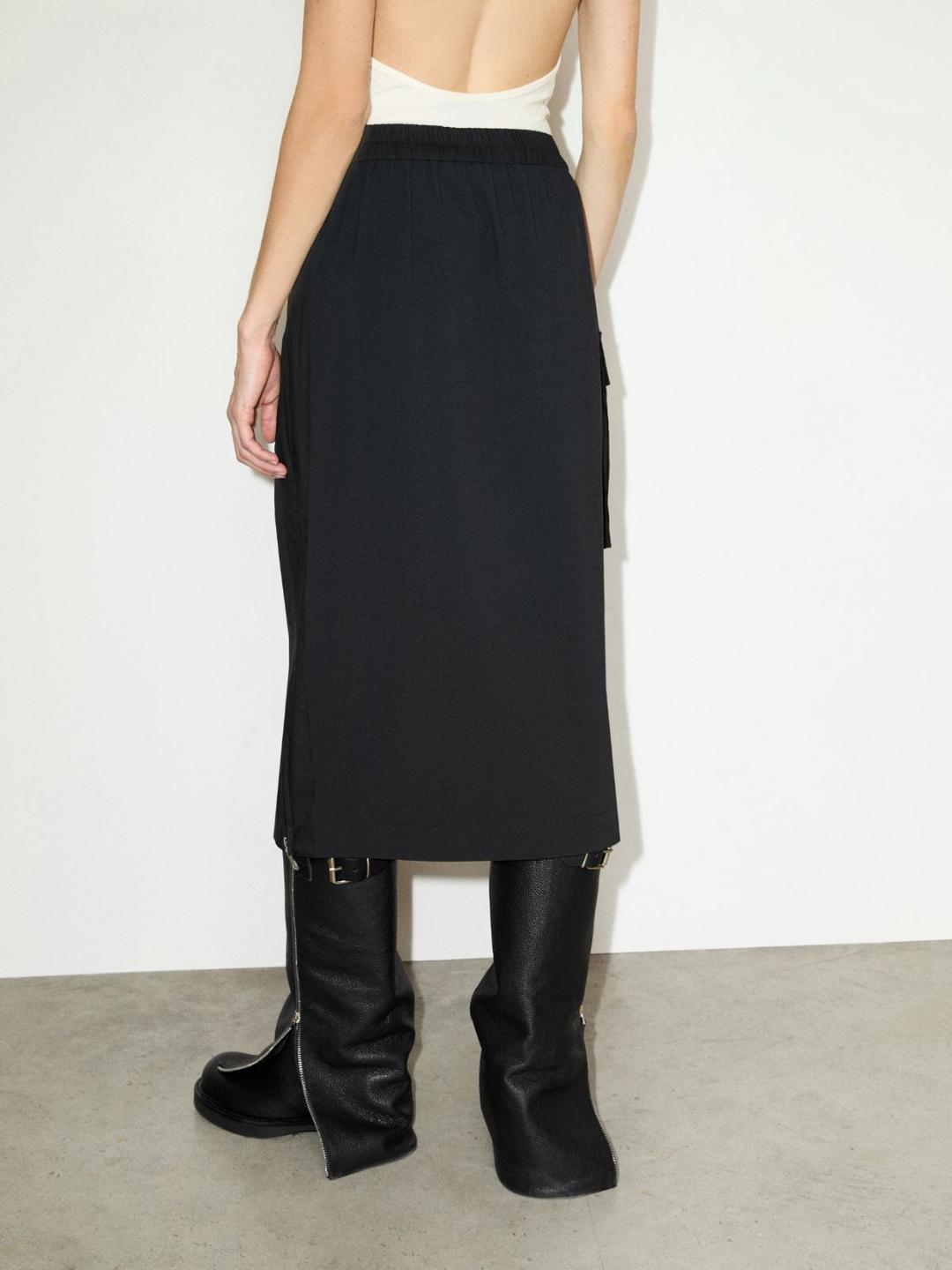 Gonna midi in jersey tecnico | Max&Co Gonna midi in jersey tecnico - vista alternativa - 23 | Max&Co