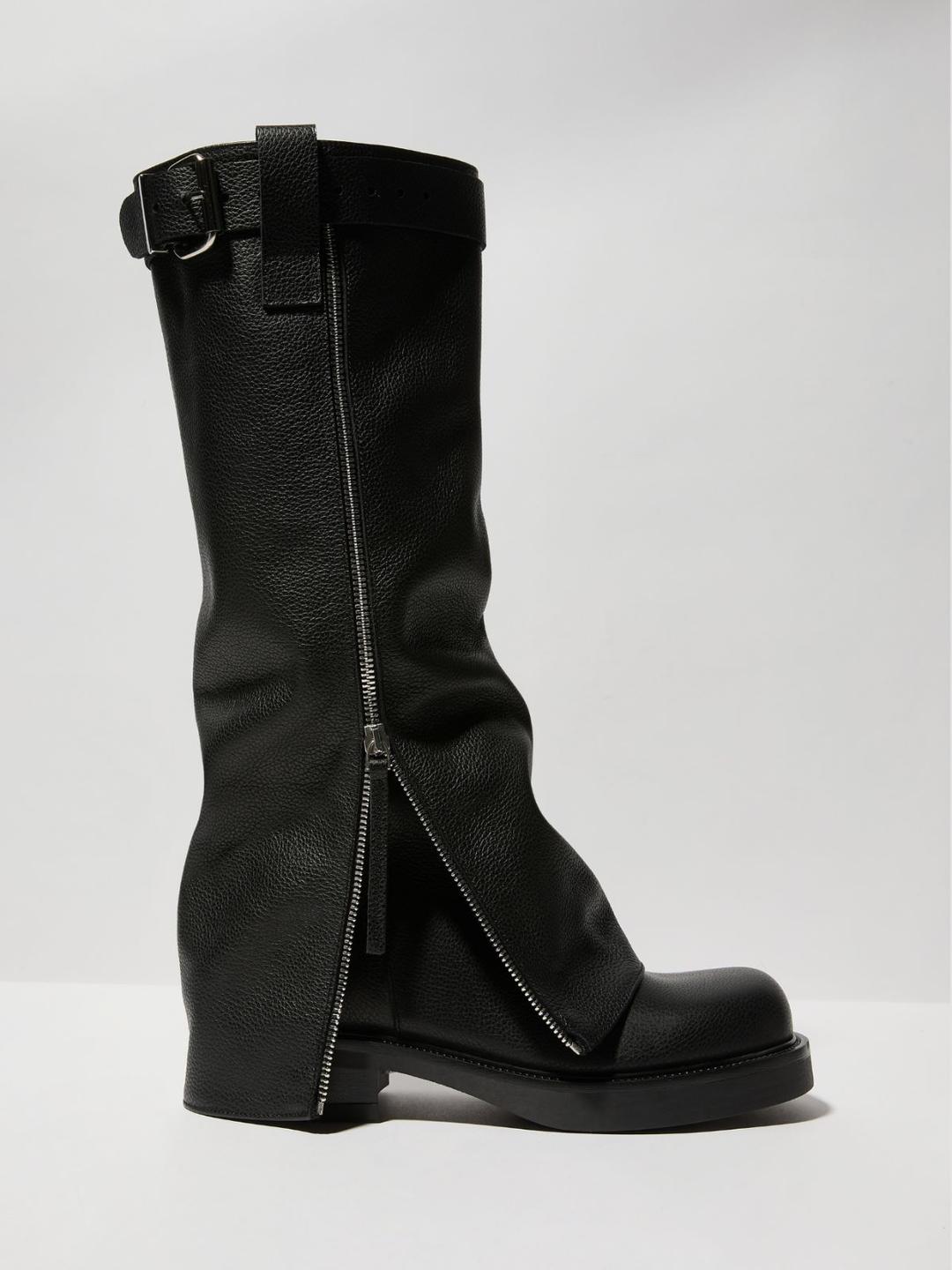 Stivali biker in pelle | Max&Co Stivali biker in pelle - vista alternativa - 4 | Max&Co