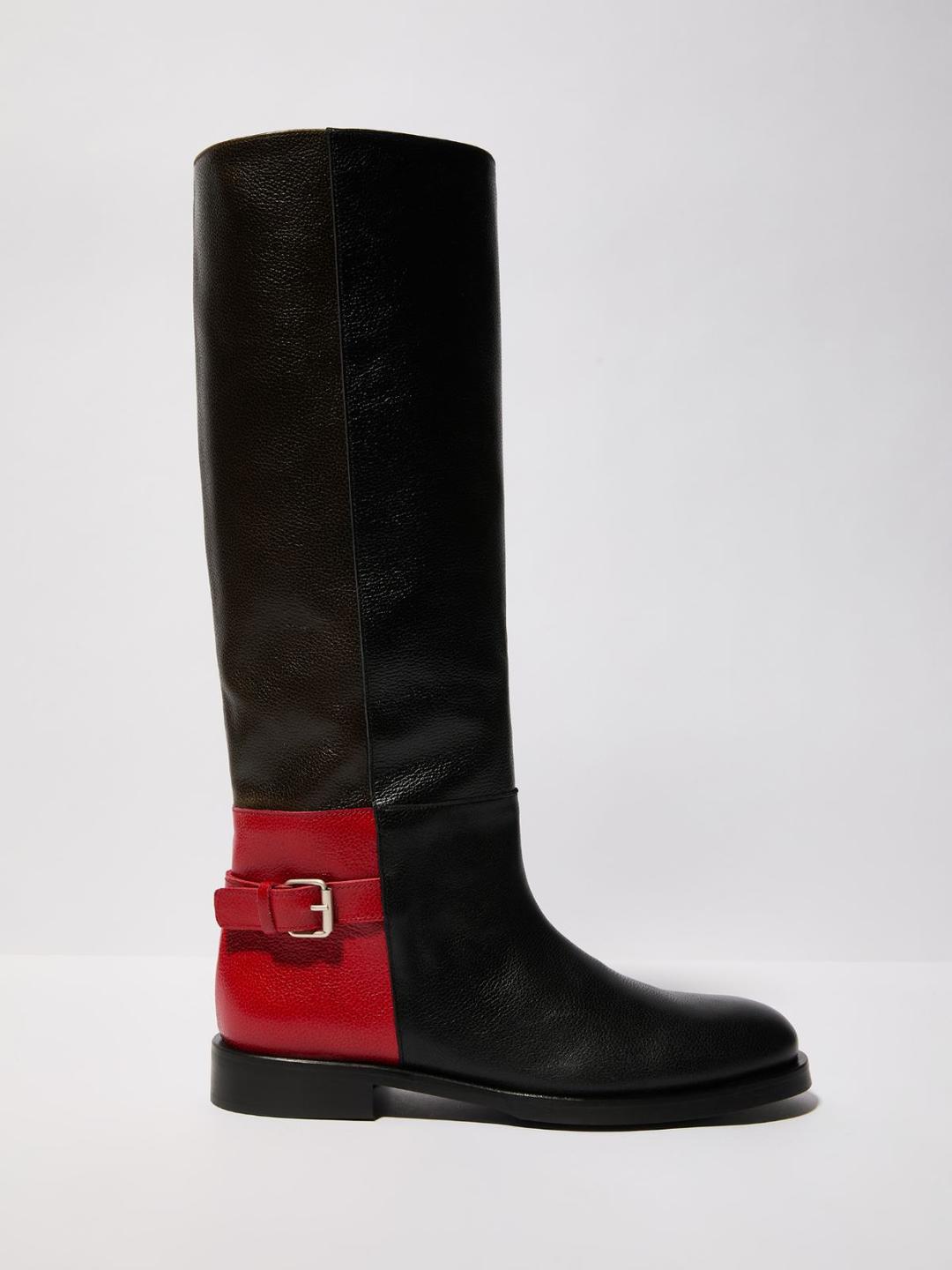 Stivali color block in pelle | Max&Co Stivali color block in pelle - vista alternativa - 3 | Max&Co