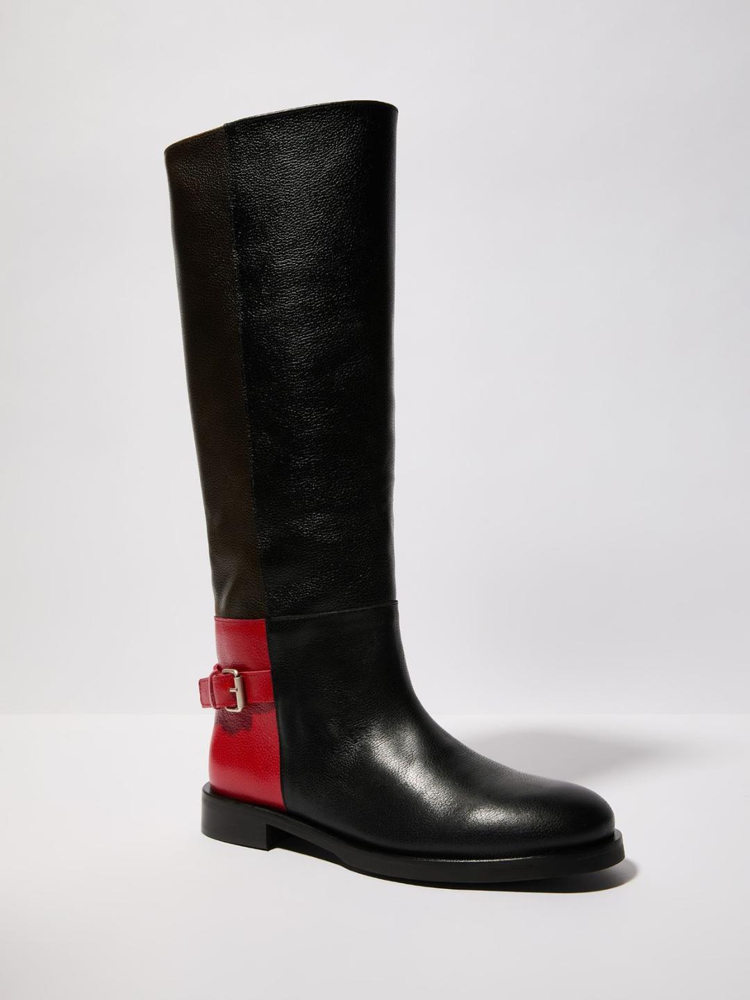 Stivali color block in pelle | Max&Co Stivali color block in pelle - vista alternativa - 3 | Max&Co