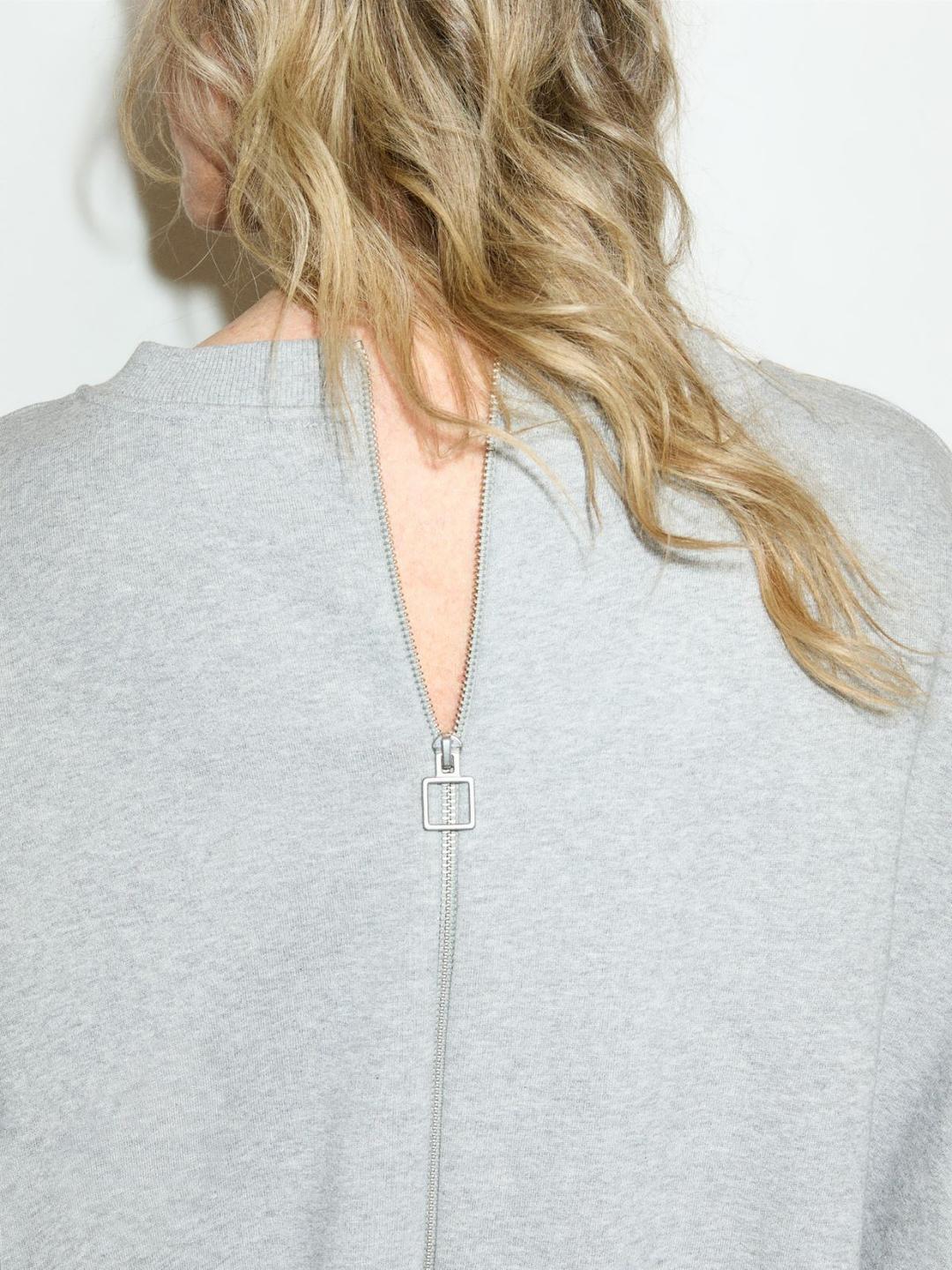 Felpa oversize in cotone | Max&Co Felpa oversize in cotone - vista alternativa - 8 | Max&Co