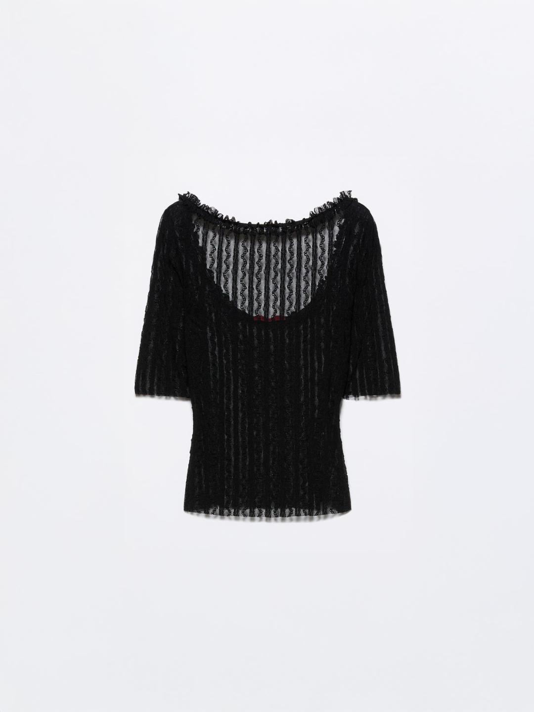 T-shirt in jersey pizzo | Max&Co T-shirt in jersey pizzo | Max&Co