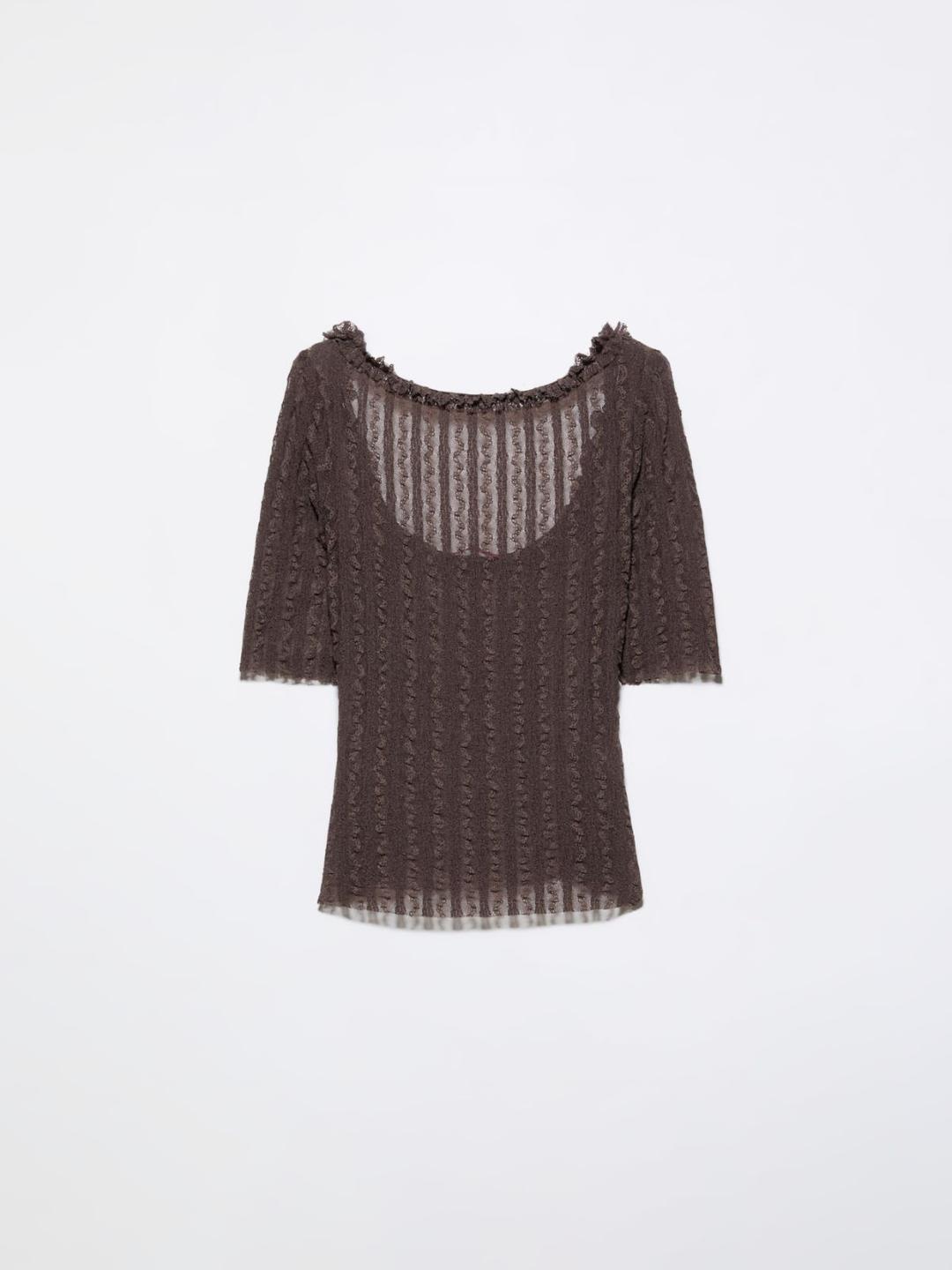 T-shirt in jersey pizzo | Max&Co T-shirt in jersey pizzo | Max&Co