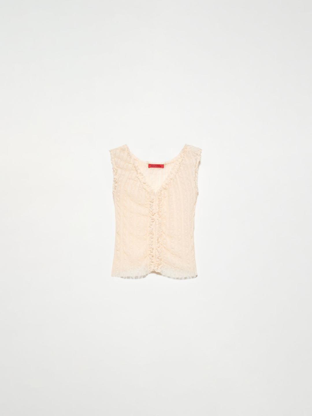 Top in jersey pizzo | Max&Co Top in jersey pizzo | Max&Co