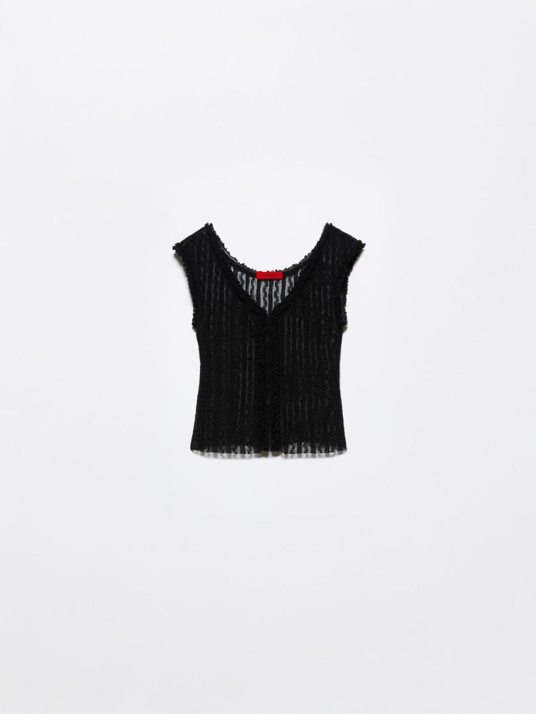 Top in jersey pizzo | Max&Co Top in jersey pizzo | Max&Co