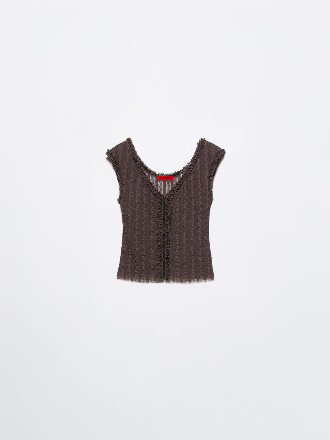 Top in jersey pizzo | Max&Co Top in jersey pizzo | Max&Co