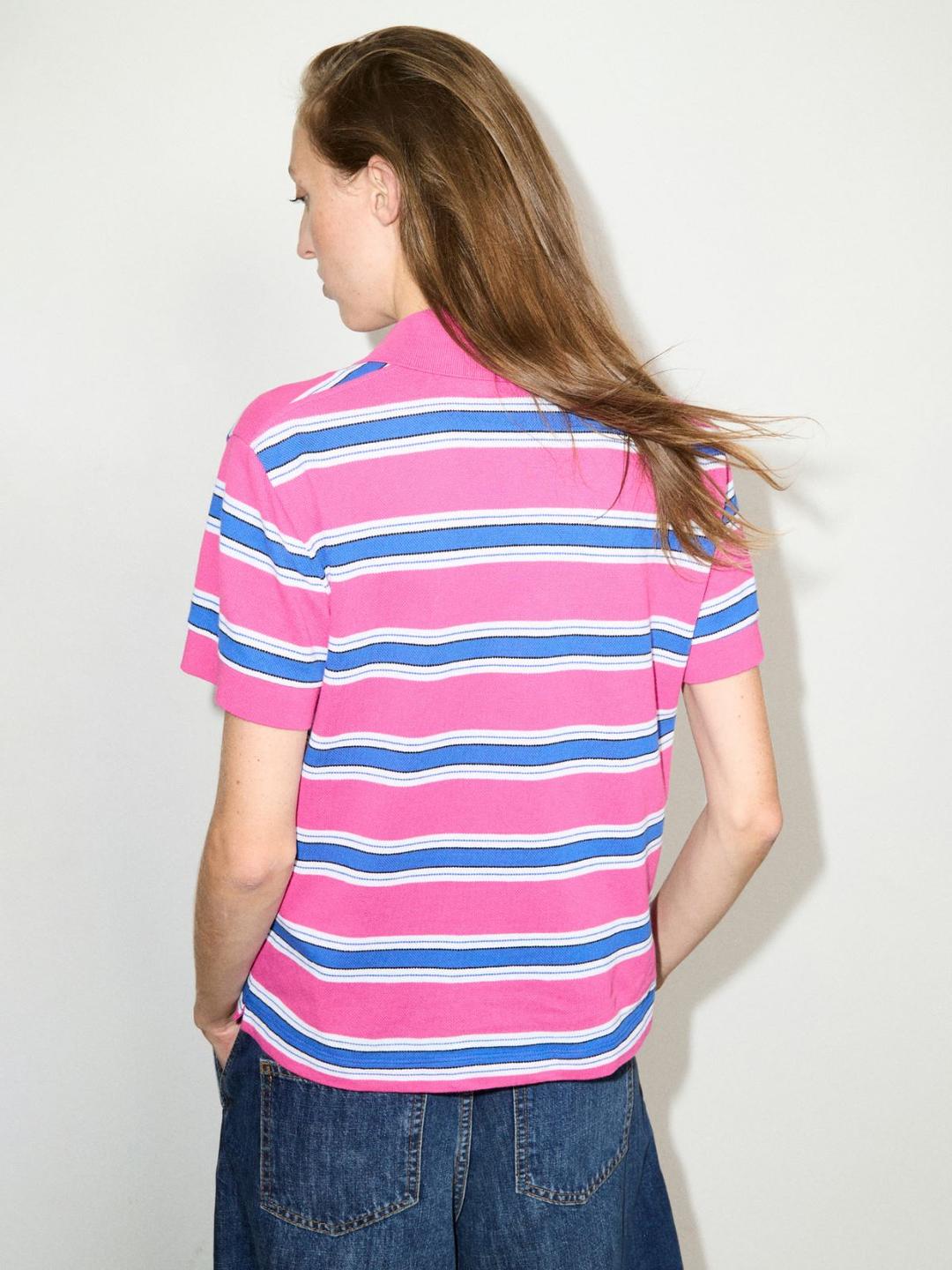 Polo in piqué con ricamo | Max&Co Polo in piqué con ricamo - vista alternativa - 7 | Max&Co