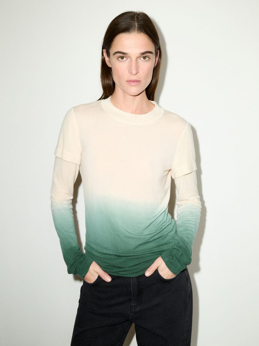 T-shirt in jersey fluido | Max&Co T-shirt in jersey fluido - vista alternativa - 20 | Max&Co