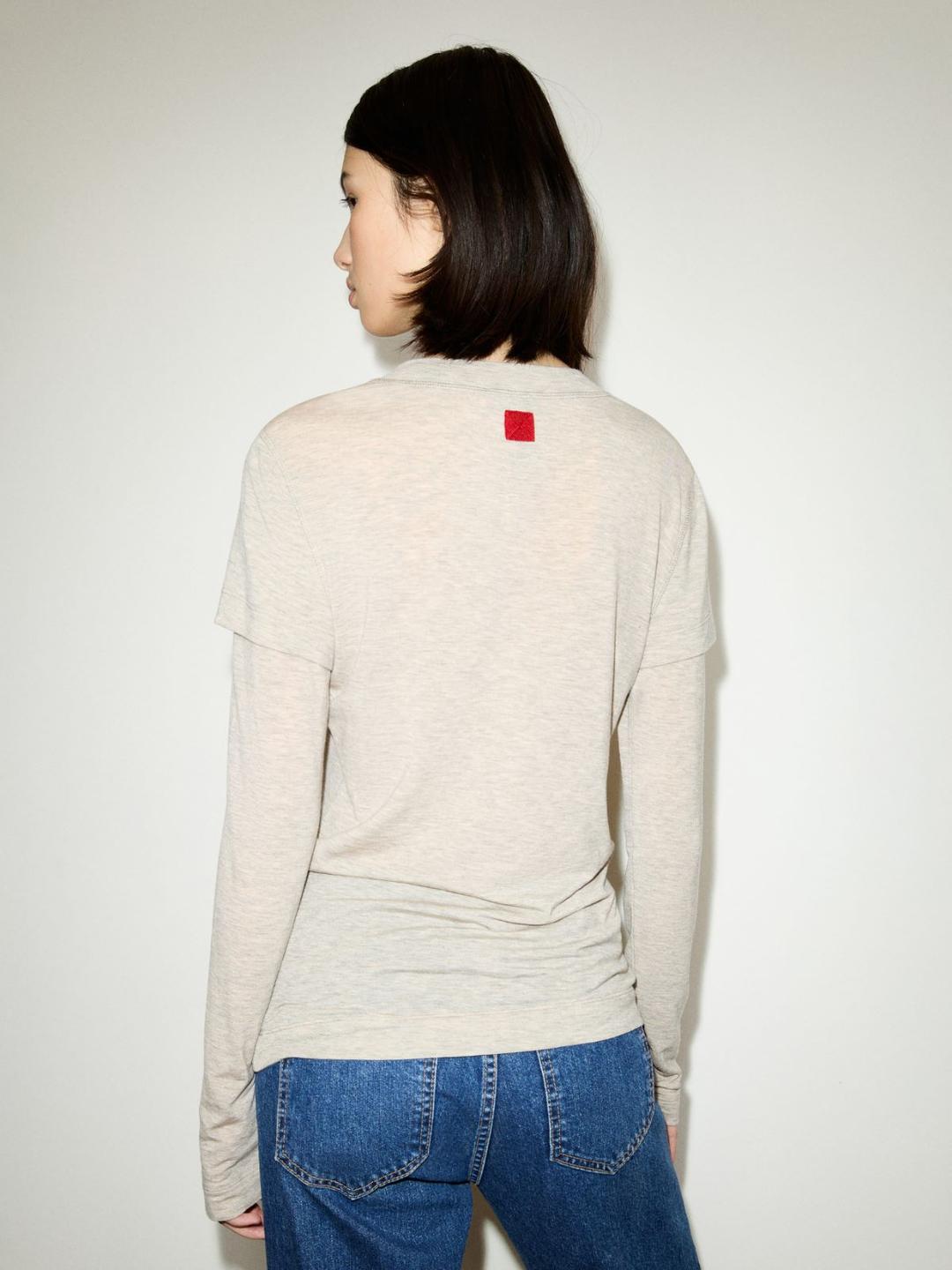 T-shirt in jersey fluido | Max&Co T-shirt in jersey fluido - vista alternativa - 11 | Max&Co