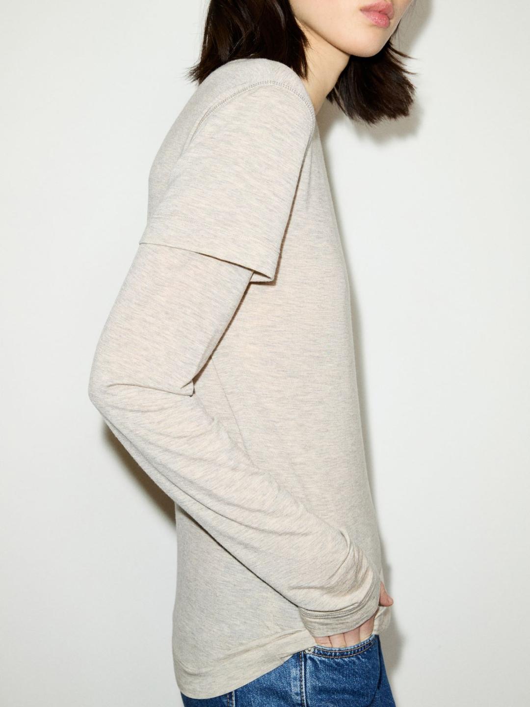 T-shirt in jersey fluido | Max&Co T-shirt in jersey fluido - vista alternativa - 11 | Max&Co