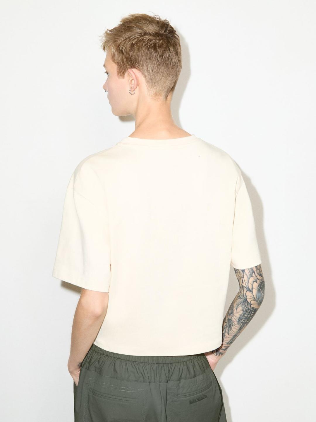 Boxy T-shirt con lettering | Max&Co Boxy T-shirt con lettering - vista alternativa - 8 | Max&Co