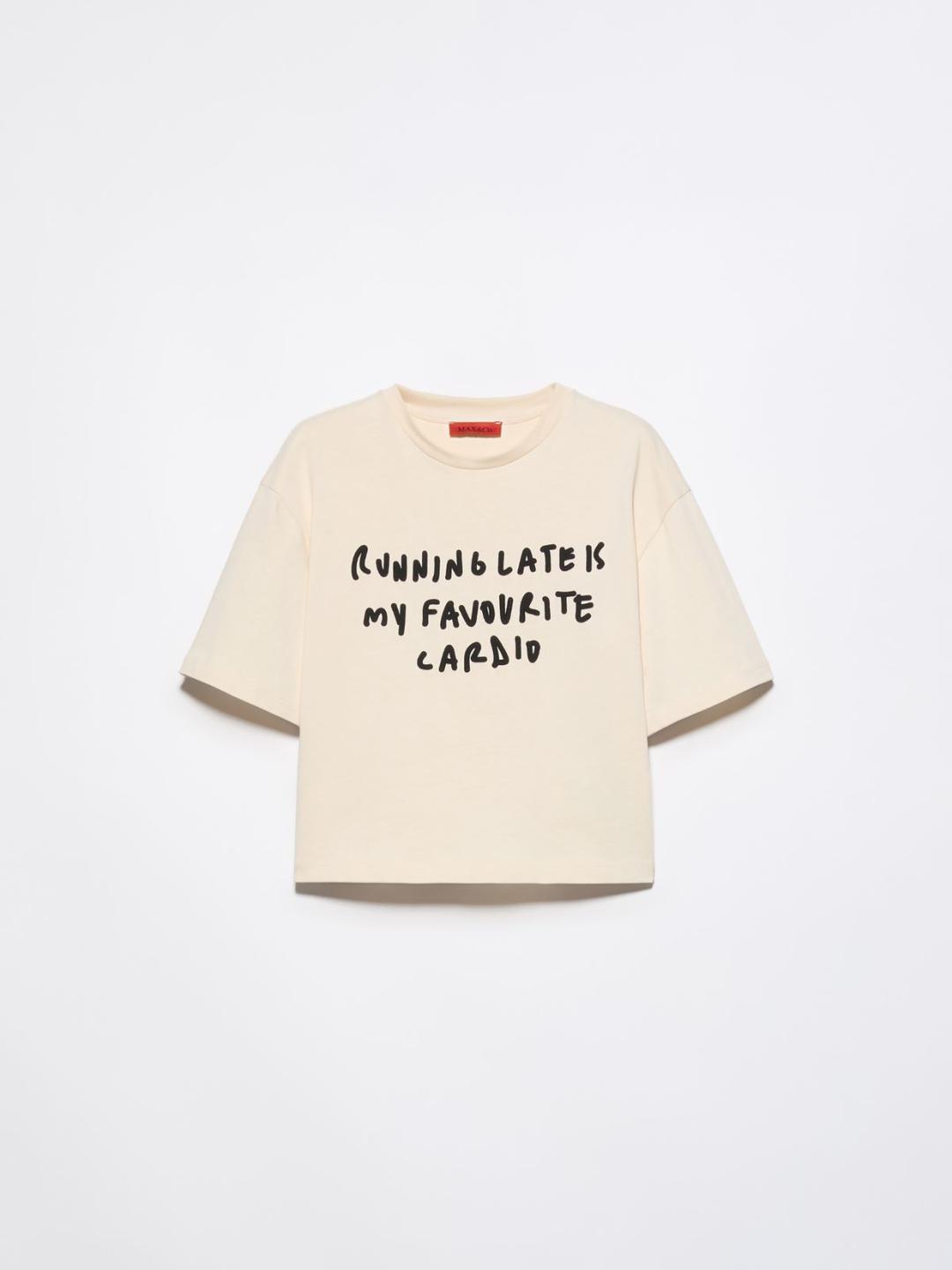 Boxy T-shirt con lettering | Max&Co Boxy T-shirt con lettering | Max&Co
