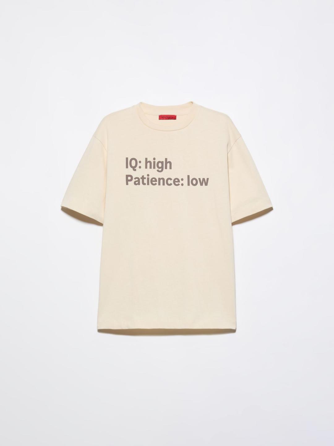 T-shirt in cotone con lettering | Max&Co T-shirt in cotone con lettering | Max&Co