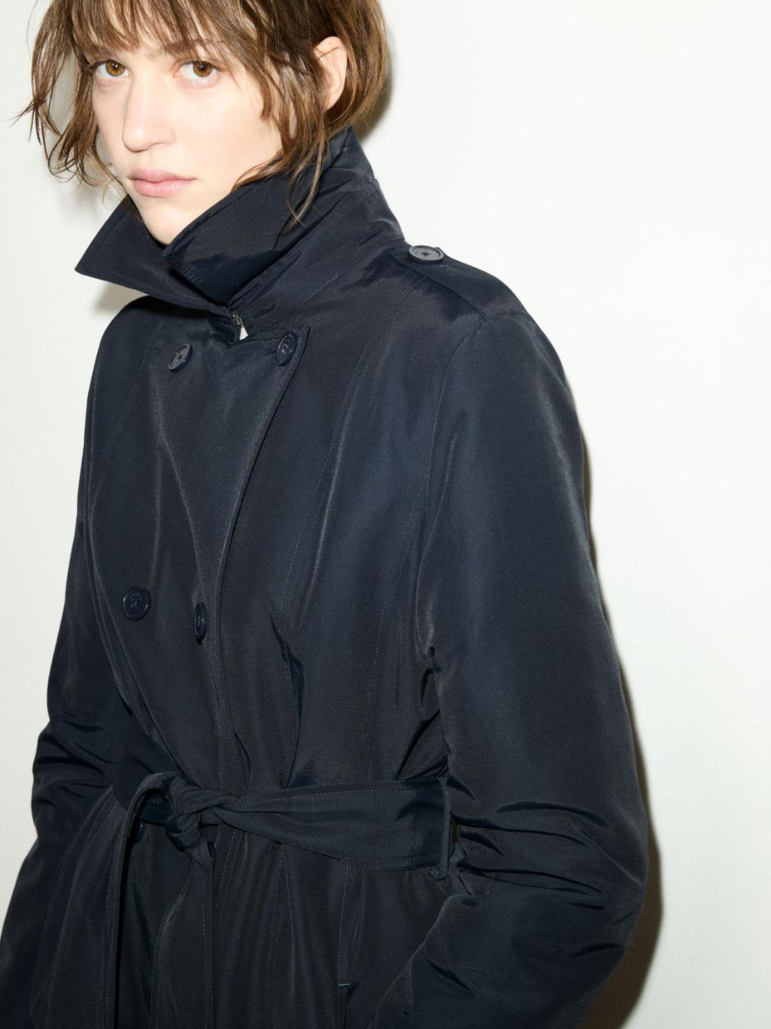Trench midi in ottoman | Max&Co Trench midi in ottoman - vista alternativa - 1 | Max&Co
