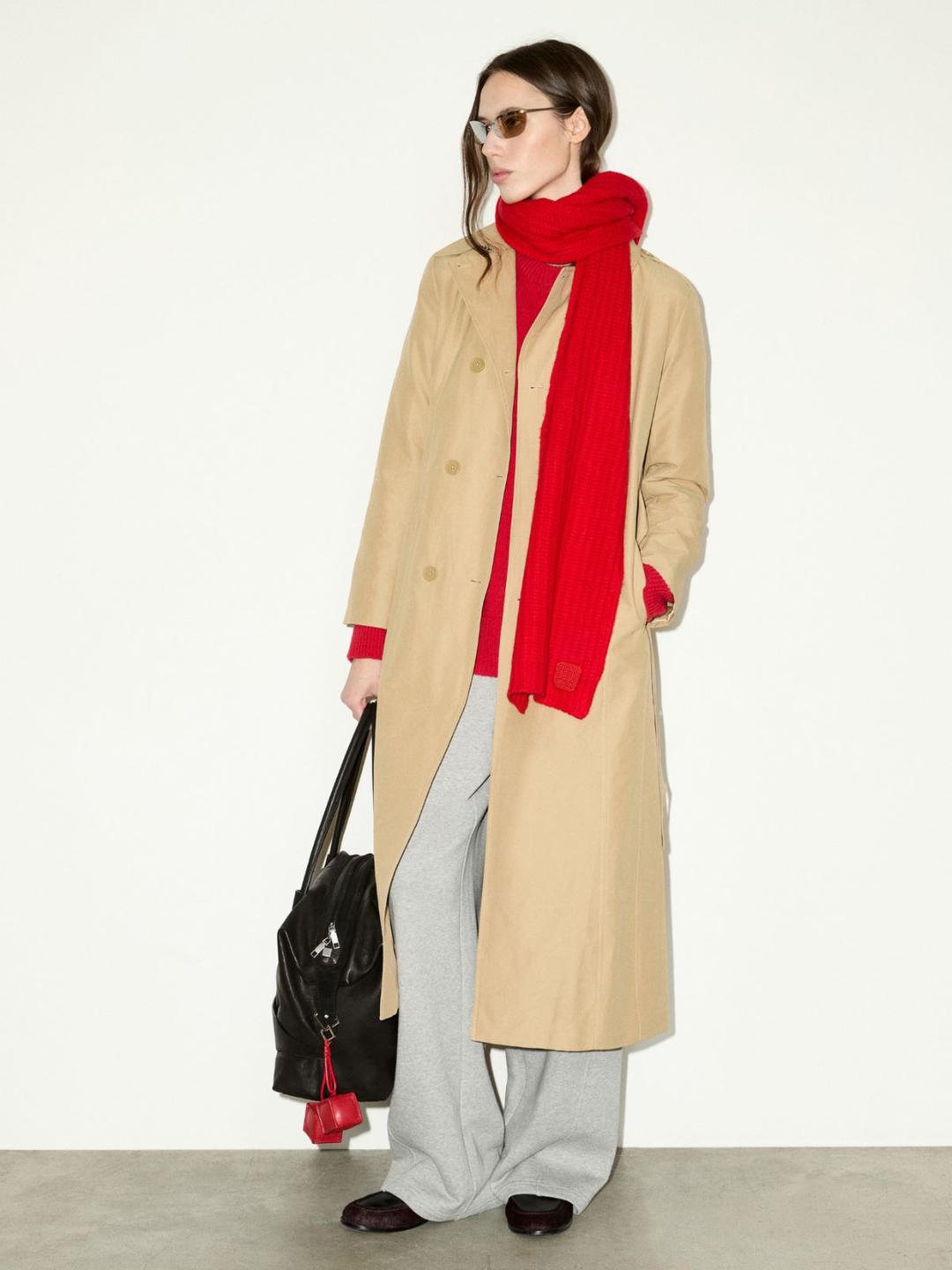 Trench midi in ottoman | Max&Co Trench midi in ottoman - vista alternativa - 2 | Max&Co