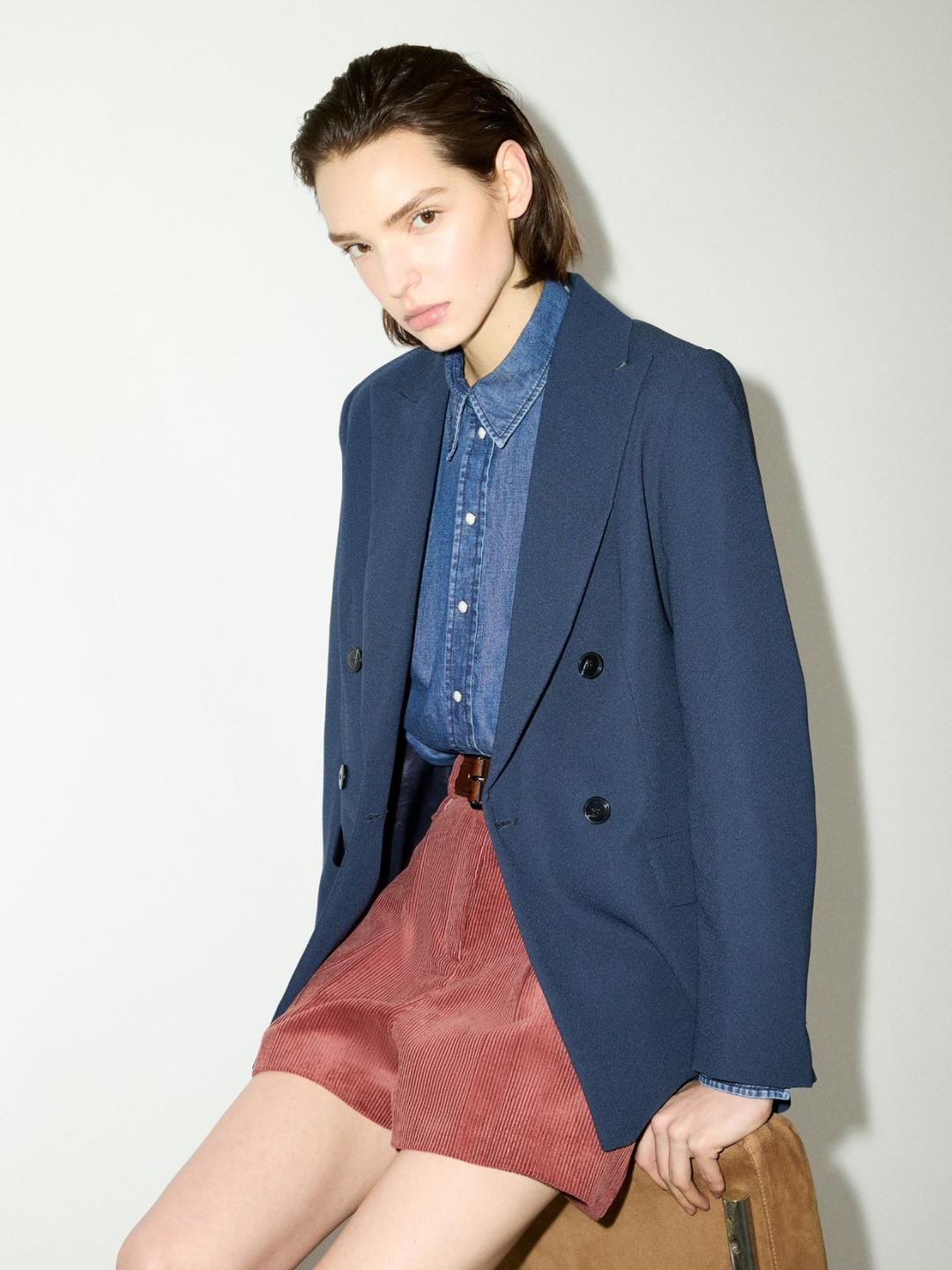 Blazer in envers satin | Max&Co Blazer in envers satin - vista alternativa - 23 | Max&Co