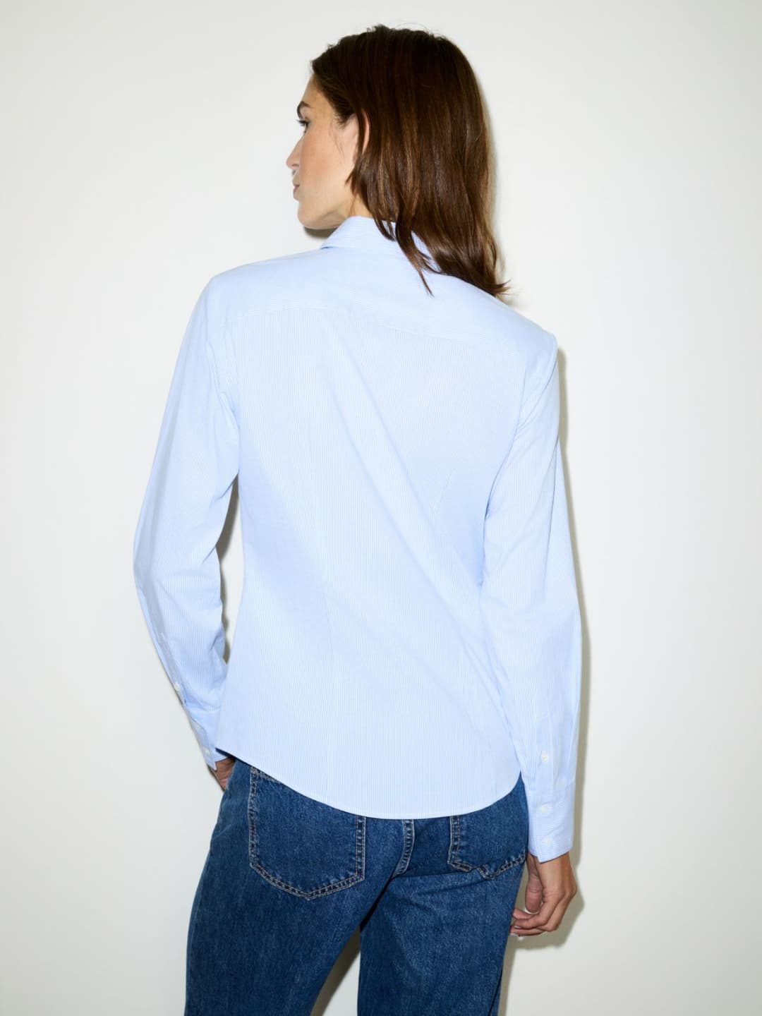 Camicia slim in popeline | Max&Co Camicia slim in popeline - vista alternativa - 2 | Max&Co