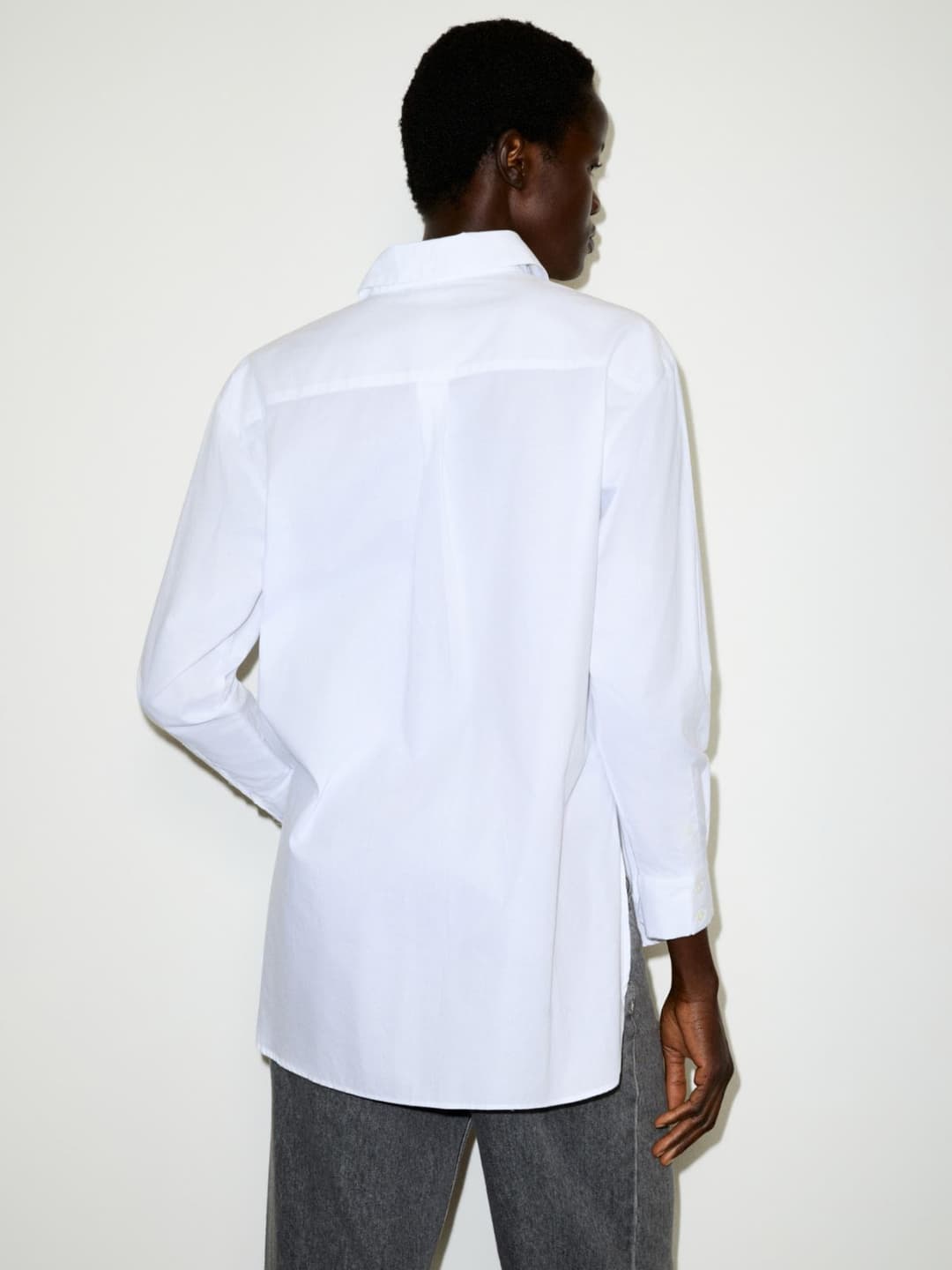 Camicia ampia in popeline | Max&Co Camicia ampia in popeline - vista alternativa - 2 | Max&Co