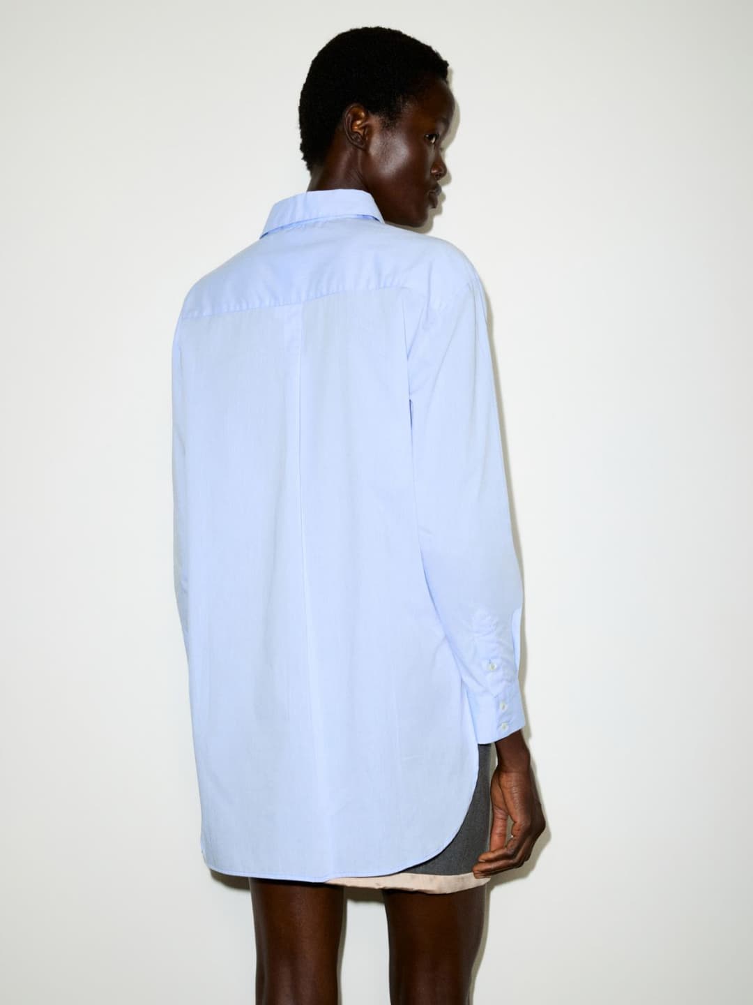 Camicia ampia in popeline | Max&Co Camicia ampia in popeline - vista alternativa - 4 | Max&Co