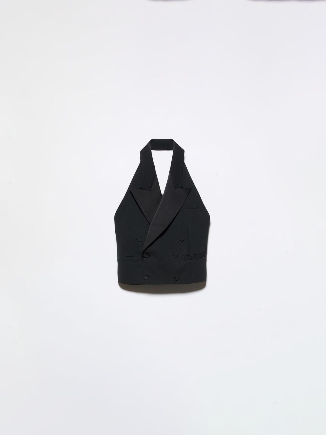 Gilet halterneck Sami Miró &Co.llaboration | Max&Co Gilet halterneck Sami Miró &Co.llaboration | Max&Co