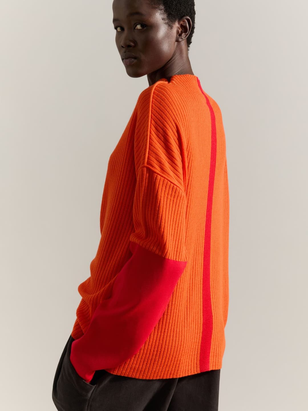 Maglia a coste Raeburn &Co.llaboration | Max&Co Maglia a coste Raeburn &Co.llaboration - vista alternativa - 5 | Max&Co