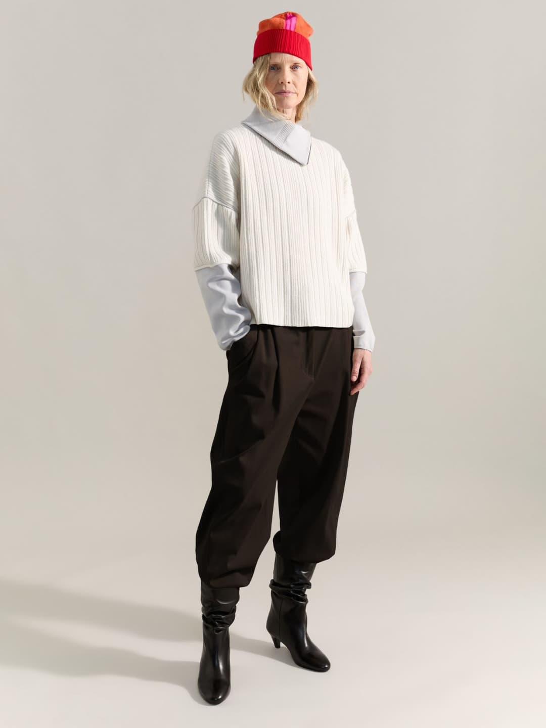Maglia color block Raeburn &Co.llaboration | Max&Co Maglia color block Raeburn &Co.llaboration - vista alternativa - 3 | Max&Co