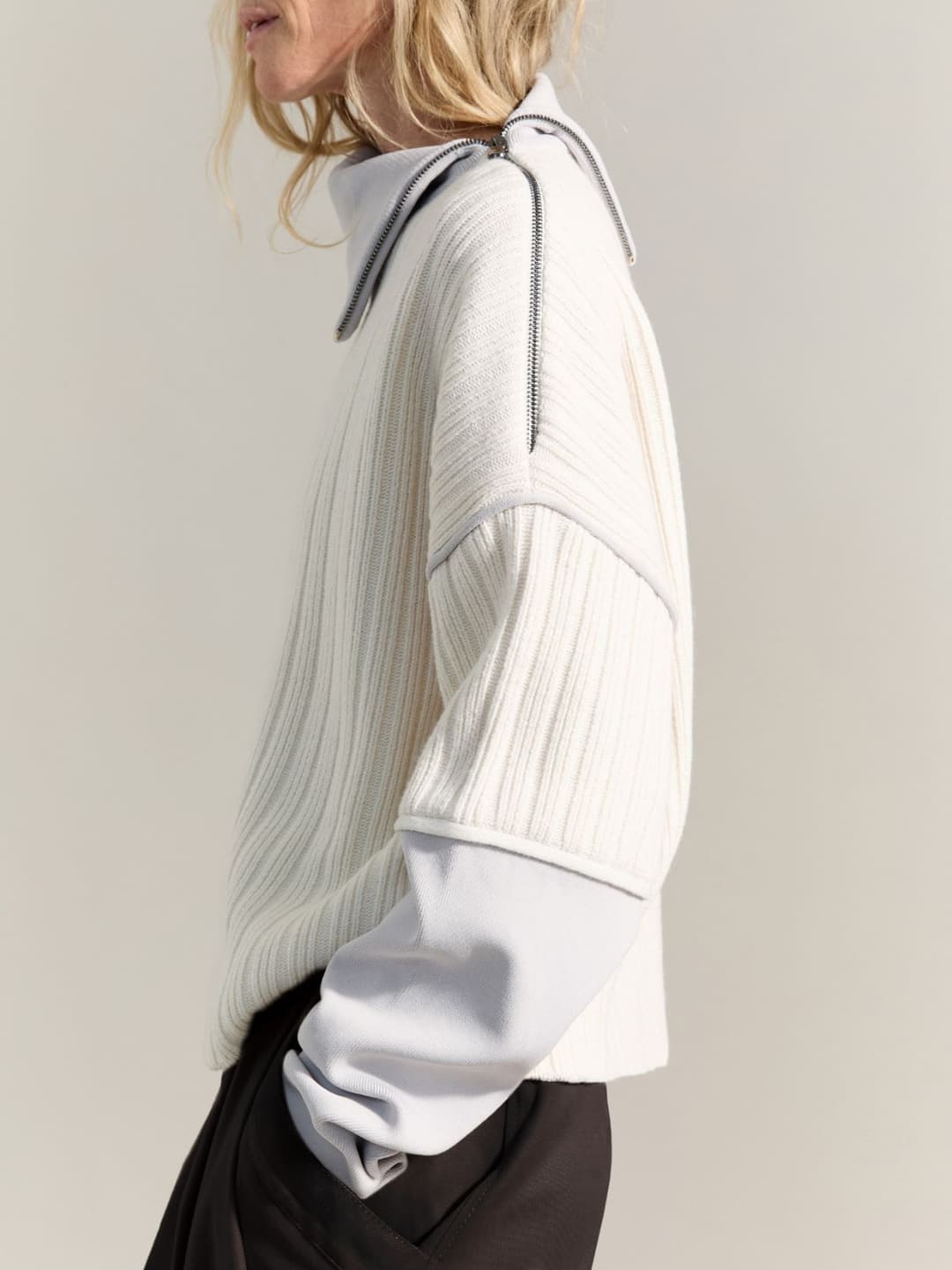 Maglia color block Raeburn &Co.llaboration | Max&Co Maglia color block Raeburn &Co.llaboration - vista alternativa - 3 | Max&Co