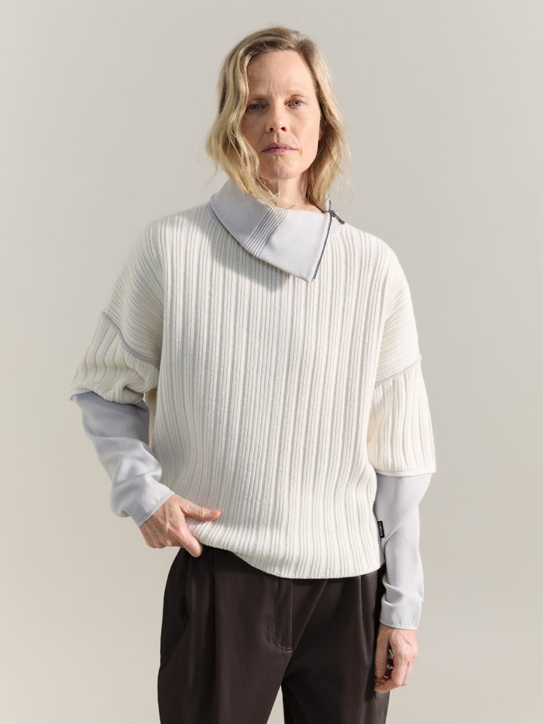 Maglia color block Raeburn &Co.llaboration | Max&Co Maglia color block Raeburn &Co.llaboration - vista alternativa - 3 | Max&Co