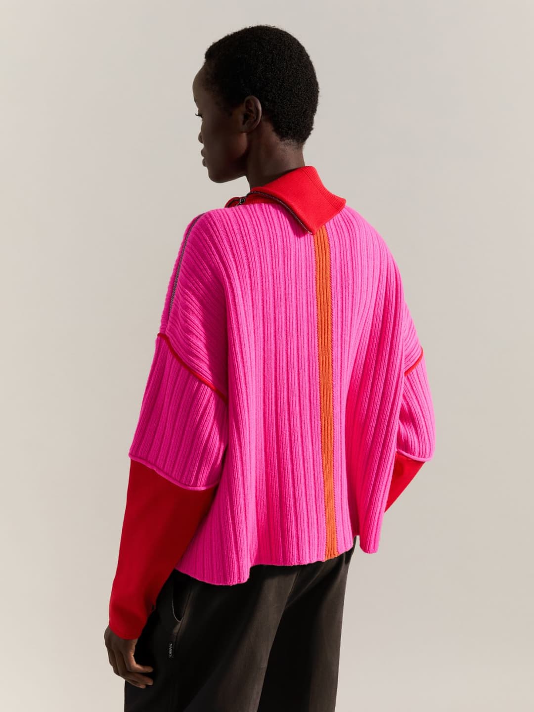 Maglia color block Raeburn &Co.llaboration | Max&Co Maglia color block Raeburn &Co.llaboration - vista alternativa - 4 | Max&Co