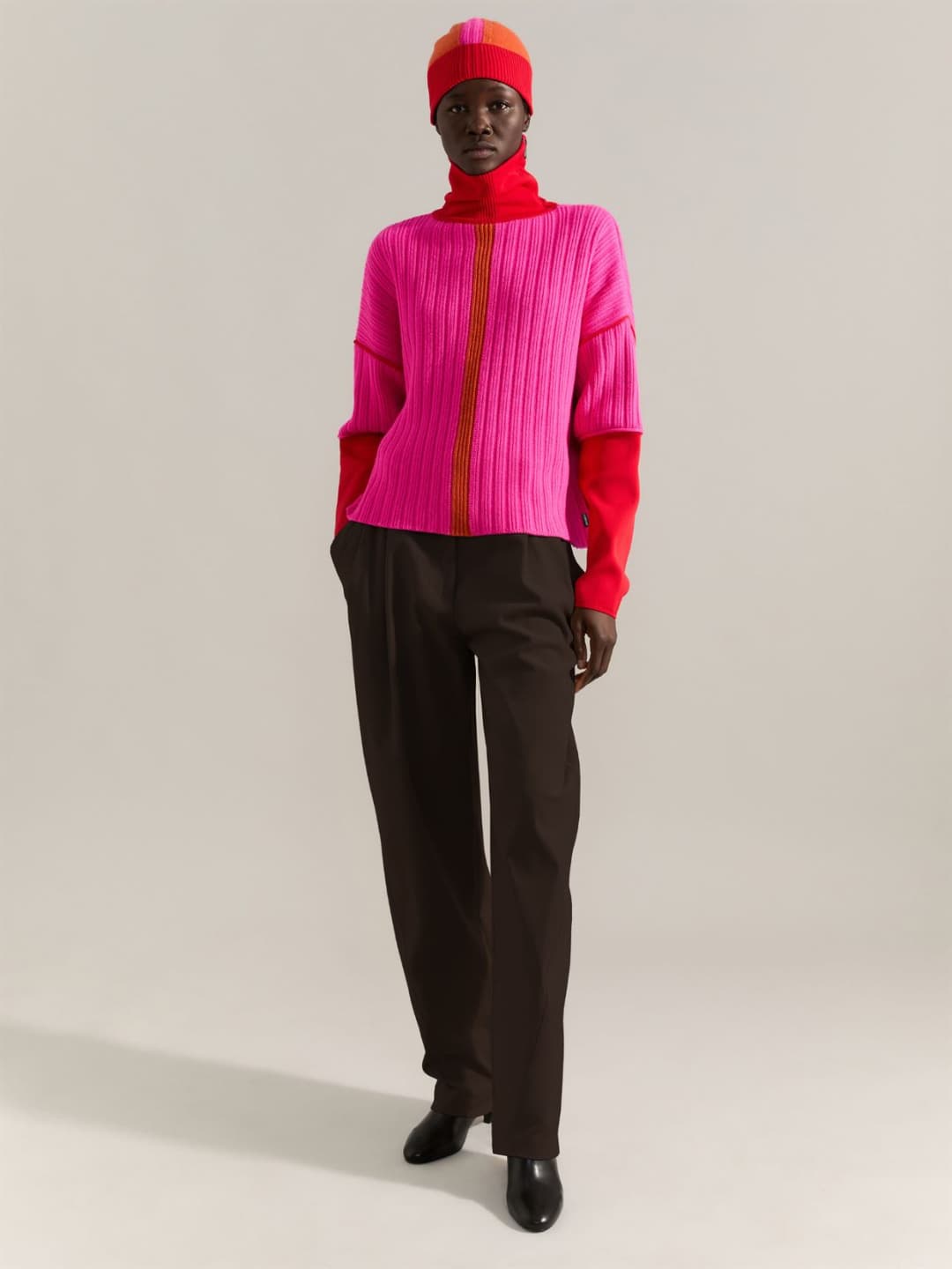 Maglia color block Raeburn &Co.llaboration | Max&Co Maglia color block Raeburn &Co.llaboration - vista alternativa - 4 | Max&Co