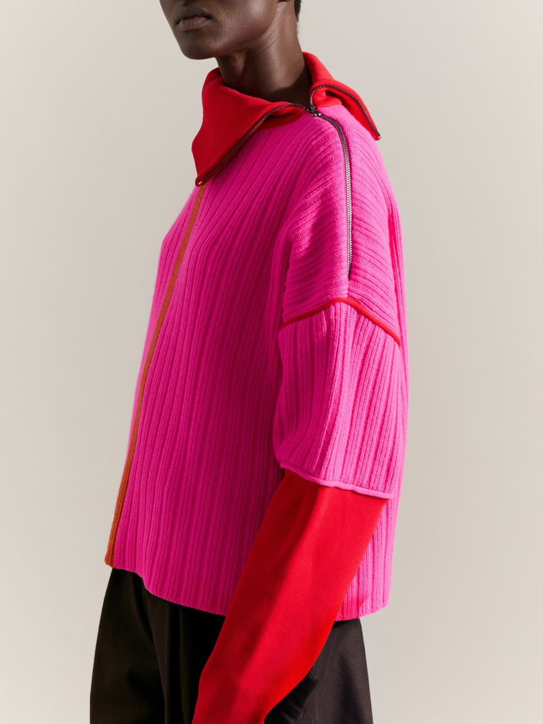 Maglia color block Raeburn &Co.llaboration | Max&Co Maglia color block Raeburn &Co.llaboration - vista alternativa - 4 | Max&Co