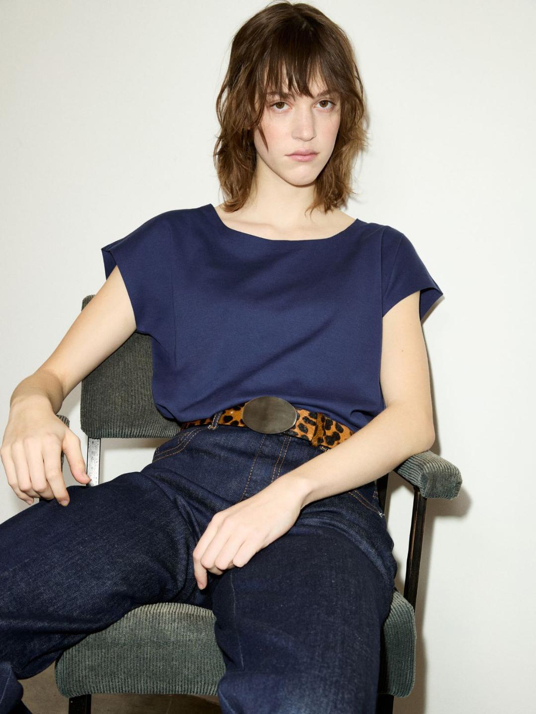 T-shirt in jersey di cotone | Max&Co T-shirt in jersey di cotone - vista alternativa - 10 | Max&Co