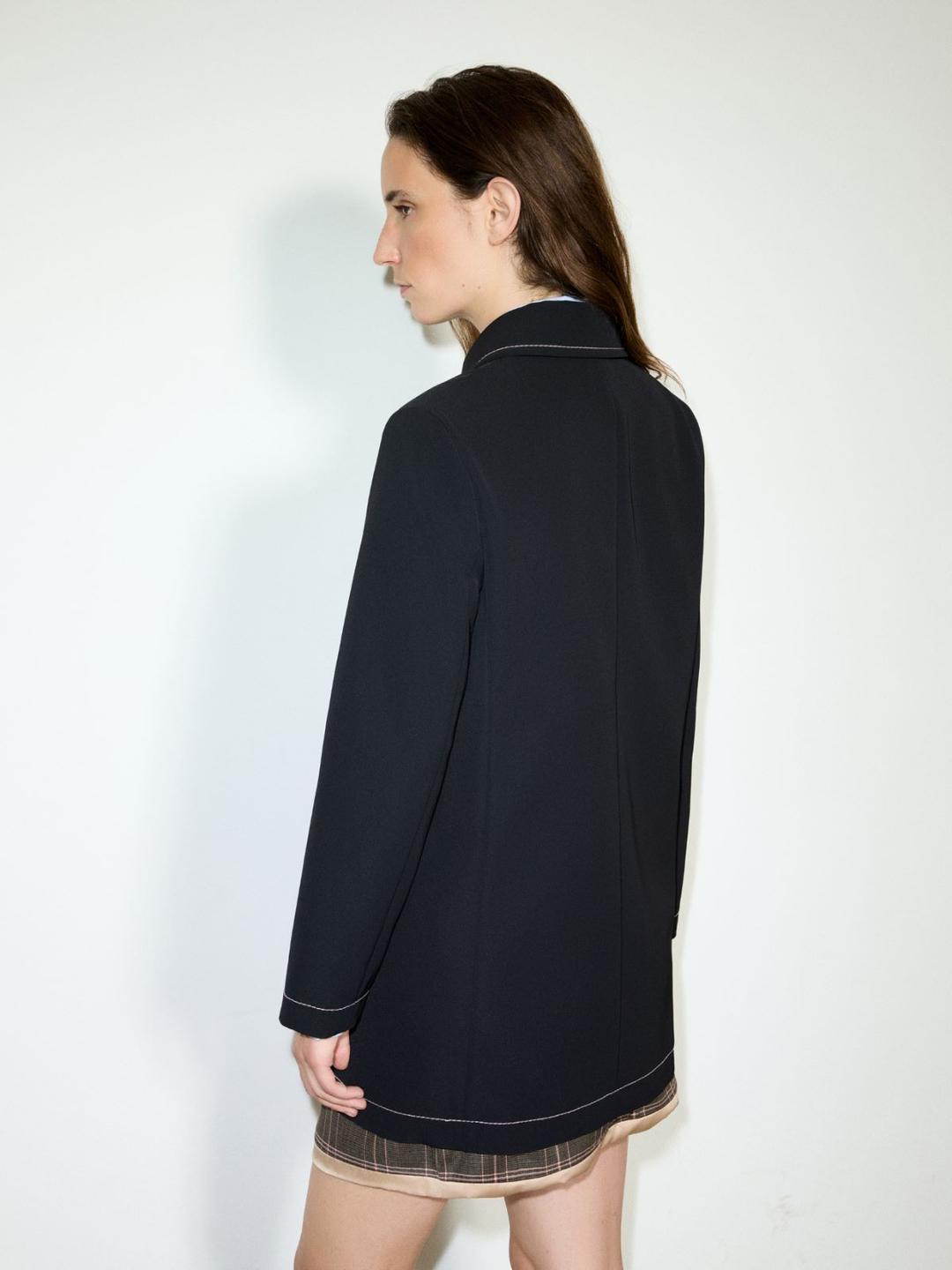 Car coat in bonded twill | Max&Co Car coat in bonded twill - vista alternativa - 7 | Max&Co