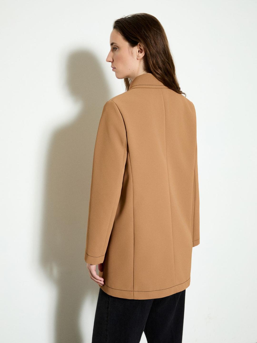 Car coat in bonded twill | Max&Co Car coat in bonded twill - vista alternativa - 10 | Max&Co