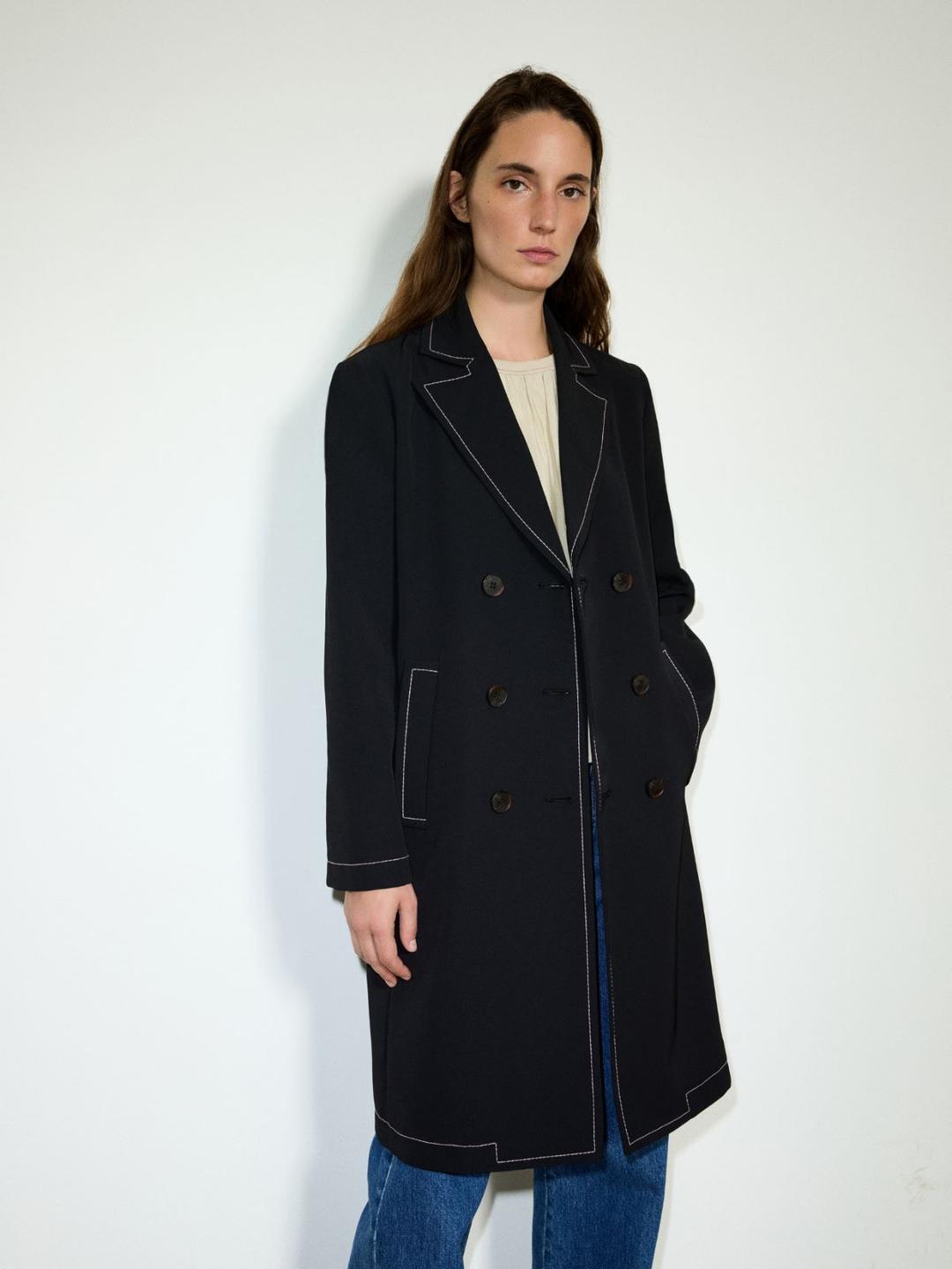 Cappotto leggero in bonded twill | Max&Co Cappotto leggero in bonded twill - vista alternativa - 15 | Max&Co