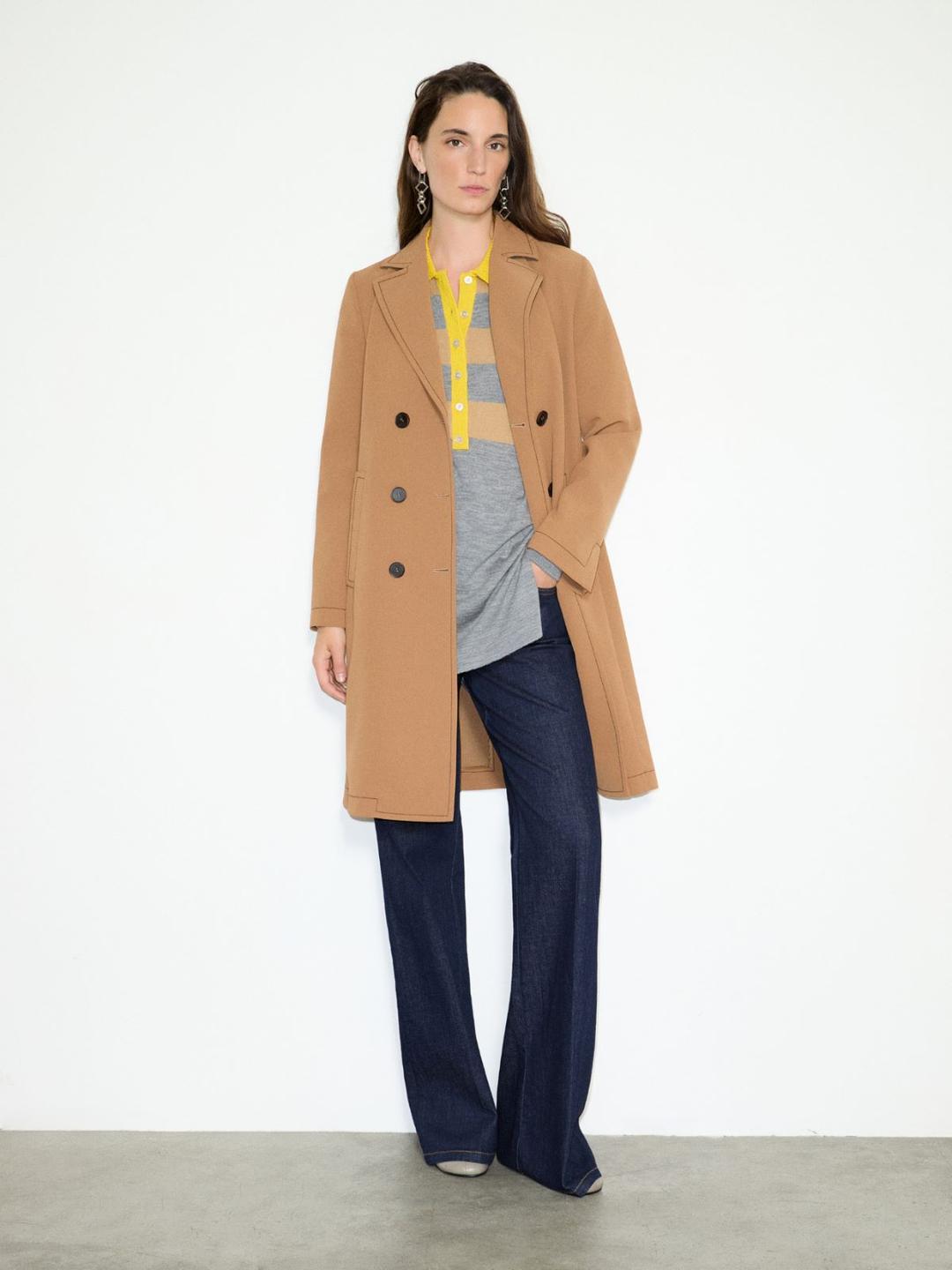 Cappotto leggero in bonded twill | Max&Co Cappotto leggero in bonded twill - vista alternativa - 17 | Max&Co