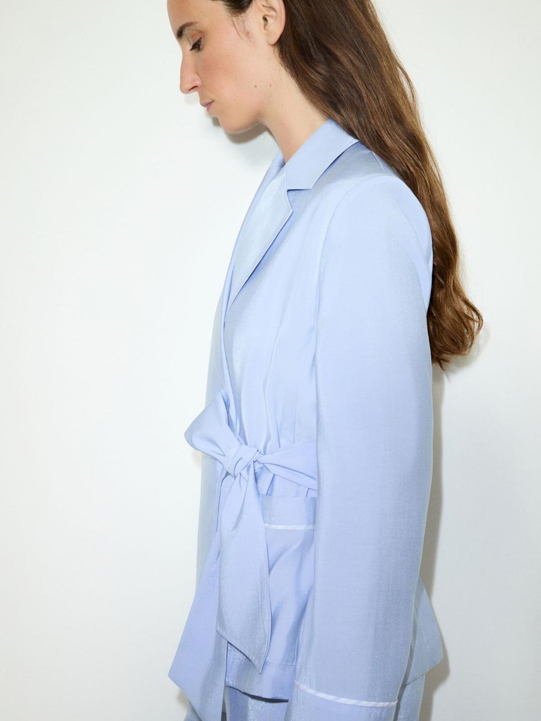 Wrap blazer destrutturato | Max&Co Wrap blazer destrutturato - vista alternativa - 21 | Max&Co