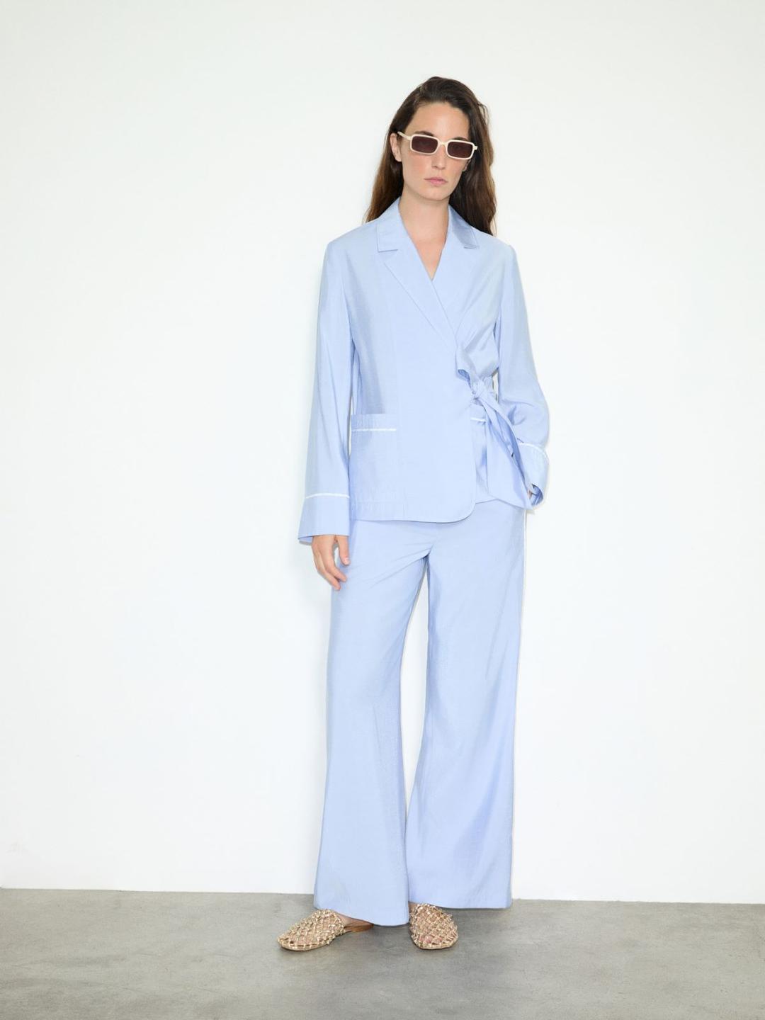 Wrap blazer destrutturato | Max&Co Wrap blazer destrutturato - vista alternativa - 21 | Max&Co